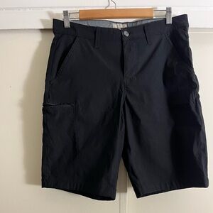 Weatherproof Men's Black Cargo Shorts